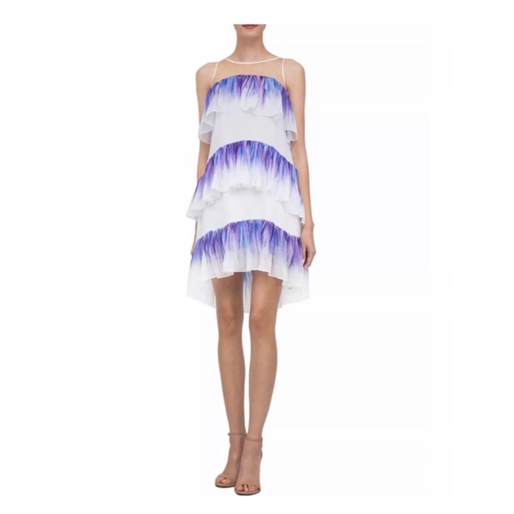 Nha Khanh Noralee Purple & White Tiered Dr… - Picture 1 of 8